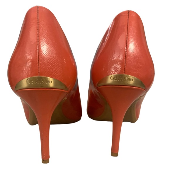 Calvin Klein Pink Heels 3 inch - Picture 2 of 3